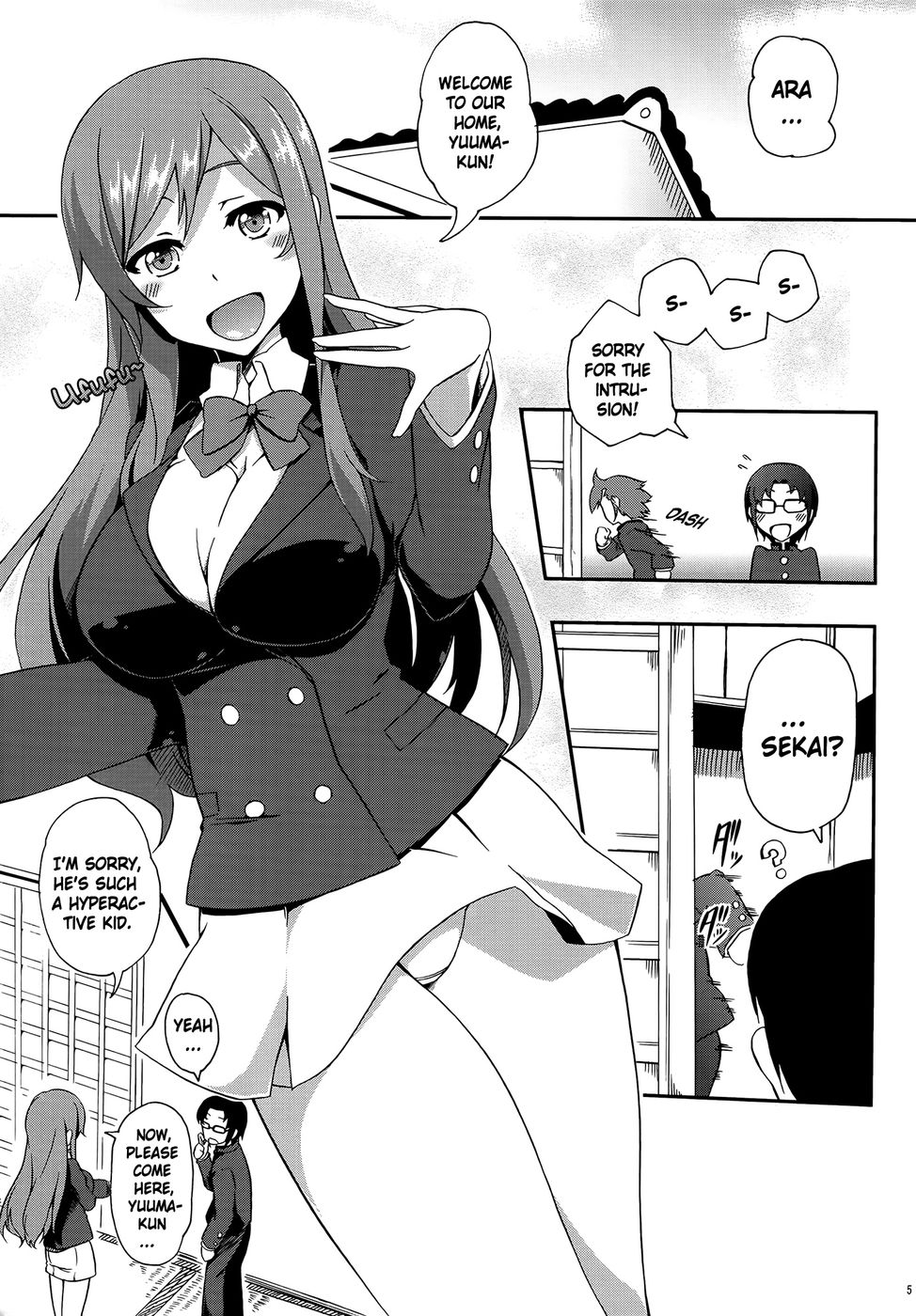 Hentai Manga Comic-Mirai no Onegai-Read-5